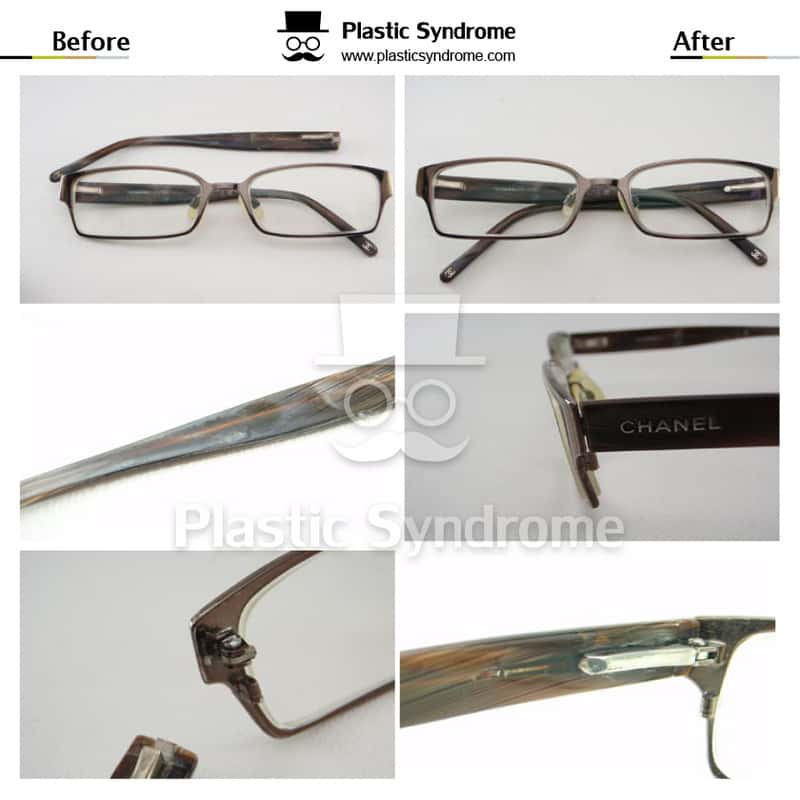Parramatta broken Chanel glasses Spring Hinge Repair/Fix