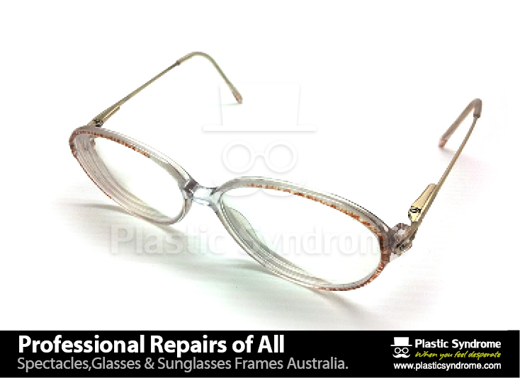 Prescription Eyeglass Plastic Frame bridge repair6