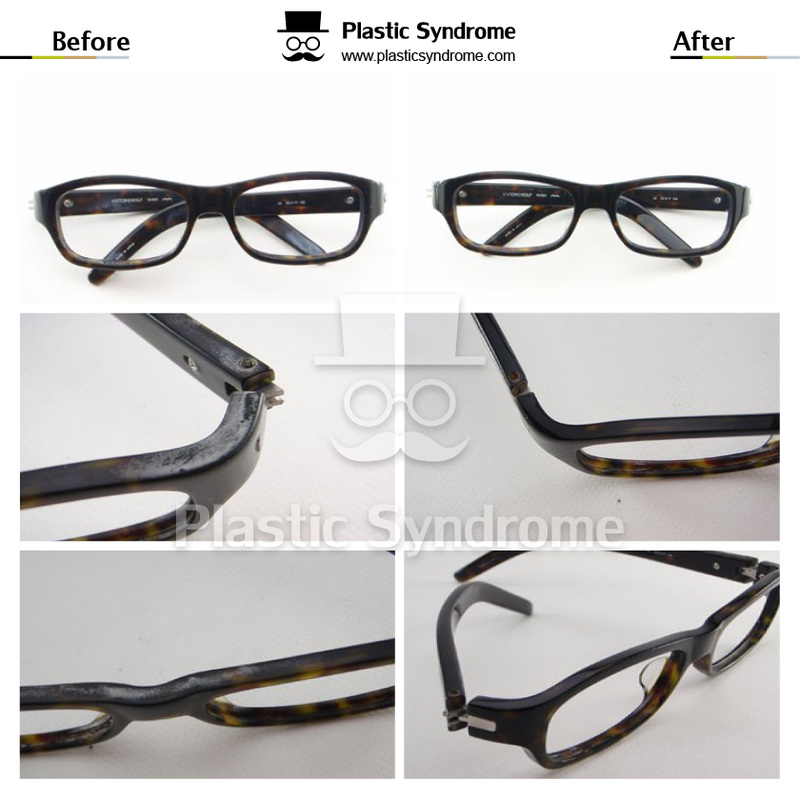 Prescription Plastic Eyeglasses frame Polishing Brisbane