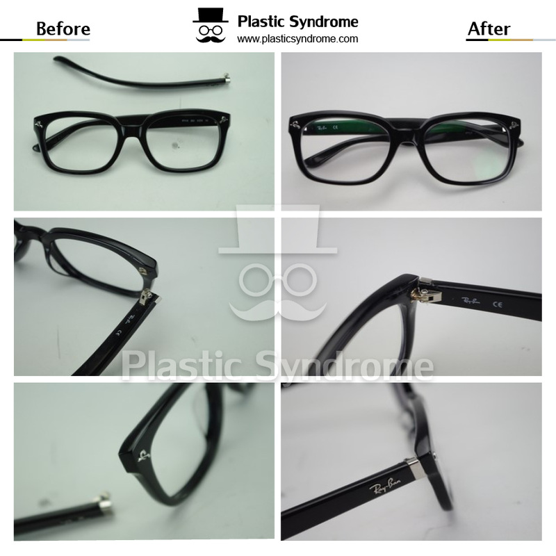 Broken Rayban Prescription Eyeglasses Repair Fix Brisbane