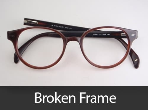 Broken Glasses and sunglasses repair
